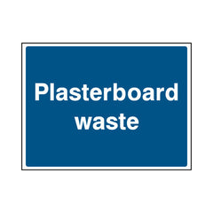 Plasterboard Waste - Landscape Sign - LN1 CN108 CN