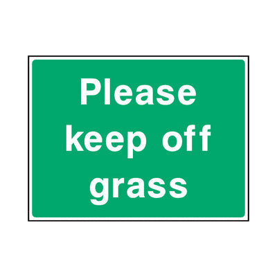 Please Keep Off Grass - Landscape Sign - LN1 CA077 CA