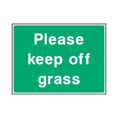 Please Keep Off Grass - Landscape Sign - LN1 CA077 CA