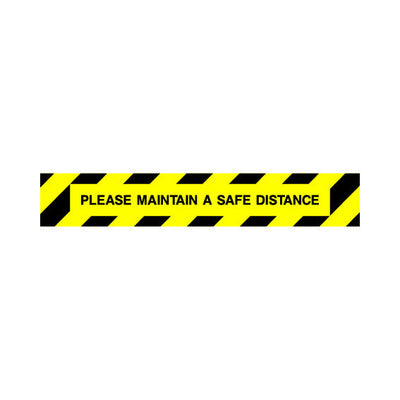Please Maintain Safe Distance - Landscape Sign - LN3 CN125 CN