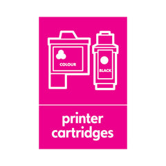 Printer Cartridges Disposal - Portrait Sign ER022 ER PT1