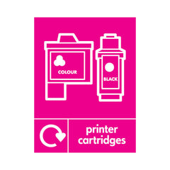 Printer Cartridges Recycling Icon - Portrait Sign ER060 ER PT1