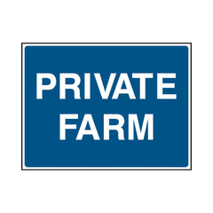 Private Farm - Landscape Sign - LN1 CA107 CA