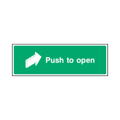 Push To Open - Landscape Sign EE042 EE LN3