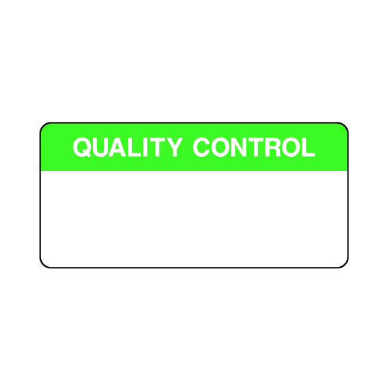 Quality Control - Quality Control Stickers | Sticker Sheet | UK Safety ...