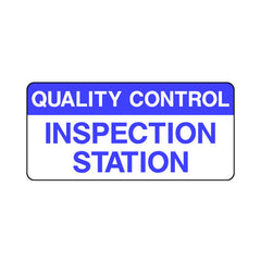 Quality Control Inspection Station - Sticker Sheet QCS055 QCS ST1