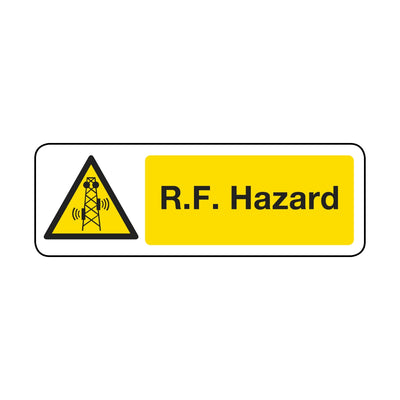 R.F. Hazard Sign
