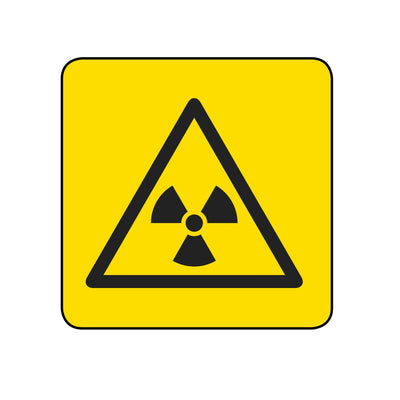 Radiation Area - Yellow Sign