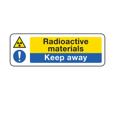 Radioactive Materials Keep Away Sign