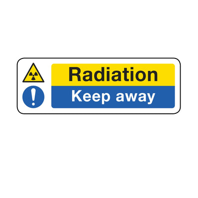Radiation Keep Away Sign