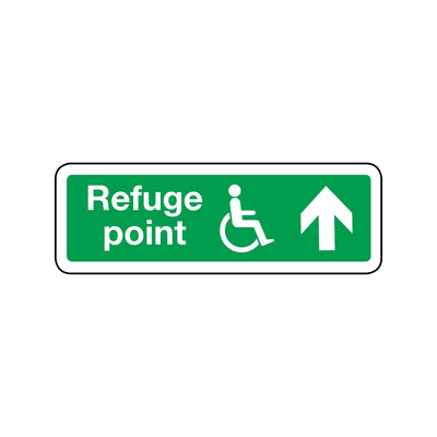 Refuge Point Up Sign