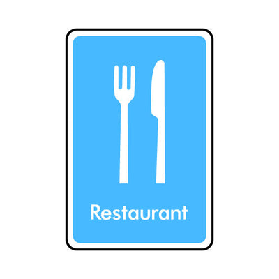 Restaurant - Portrait Sign IS018 IS PT1