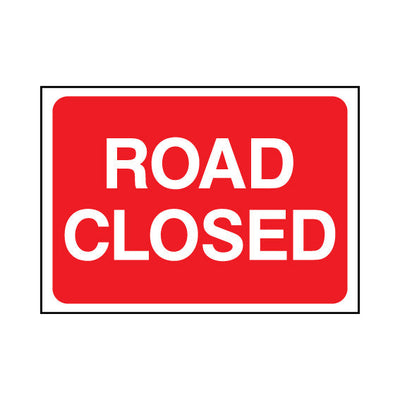 Road Closed - Landscape Sign TRTW009 TRTW LN1