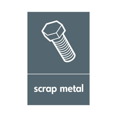 Scrap Metal & Icon - Portrait Sign MR052 MR PT1