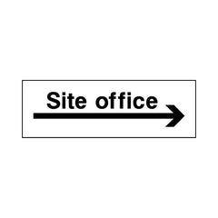 Site Office - Arrow Right - Landscape Sign - LN3 CN063 CN