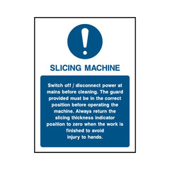 Slicing Machine Info - Portrait Sign FPH023 FPH PT1