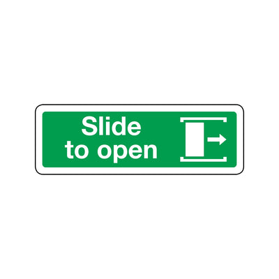 Slide To Open Alt Sign