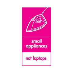 Small Appliances Disposal - Not Laptops V1 - Portrait Sign ER032 ER PT2