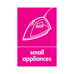 Small Appliances Disposal V2 - Portrait Sign ER024 ER PT1