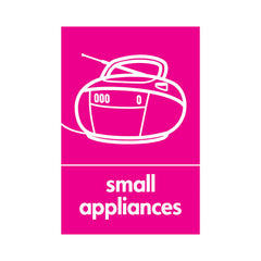 Small Appliances Disposal V4 - Portrait Sign ER026 ER PT1