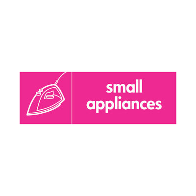 Small Appliances (v2) & Icon - Landscape Sign ER090 ER LN3