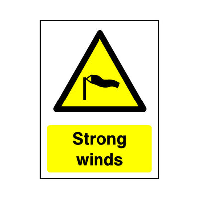 Strong Winds - Portrait Sign WS048 WS PT1