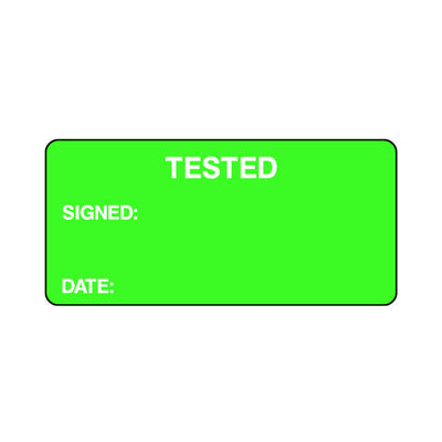Tested Signed Date - Sticker Sheet v2 QCS016 QCS ST1