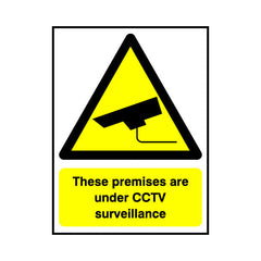 These Premises Are Under CCTV Surveillance - Portrait Sign S034 SE PT1