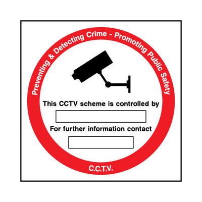 This CCTV Scheme Is Controlled By For Further Info Contact - Square Sign S027 SE SQ1