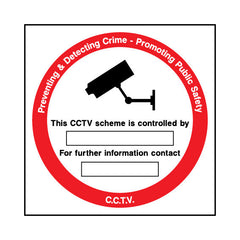 This CCTV Scheme Is Controlled By For Further Info Contact - Square Sign S027 SE SQ1