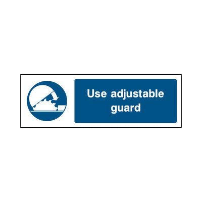 Use Adjustable Guard - Landscape Sign MG007 MG LN3