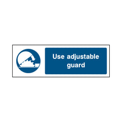 Use Adjustable Guard - Landscape Sign MG007 MG LN3