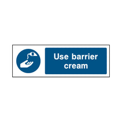Use Barrier Cream - Landscape Sign PPE020 PPE LN3
