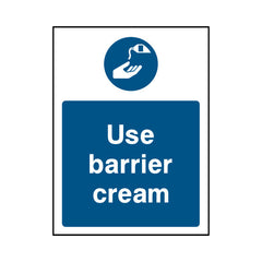 Use Barrier Cream - Portrait Sign PPE044 PPE PT1