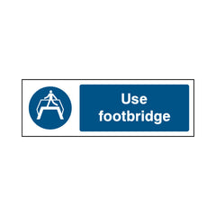 Use Footbridge - Landscape Sign MG020 MG LN3