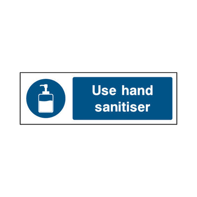 Use Hand Sanitiser - Landscape Sign FPH072 FPH LN3