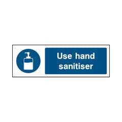 Use Hand Sanitiser - Landscape Sign FPH072 FPH LN3