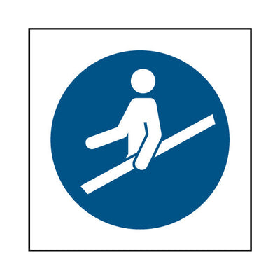 Use Handrail - Square Sign MM014 MP SQ1