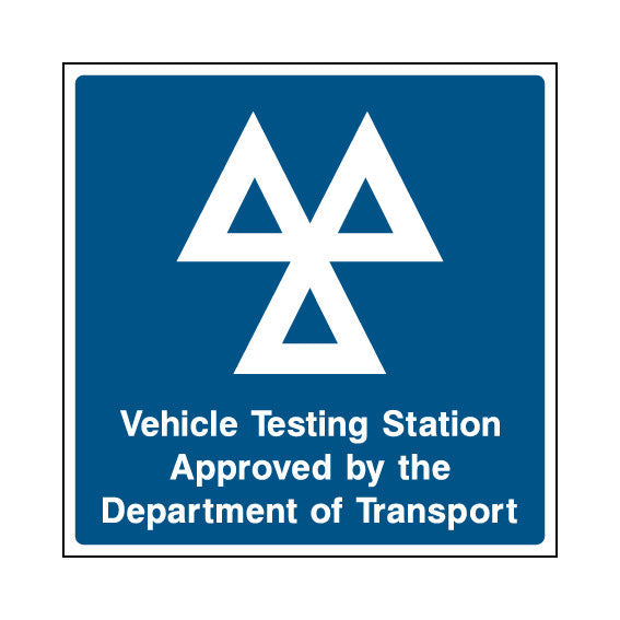 Vehicle Testing Station Approved By The Department Of Transport ...