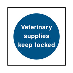 Veterinary Supplies - Keep Locked - SQ1 - SQ1 CA074 CA