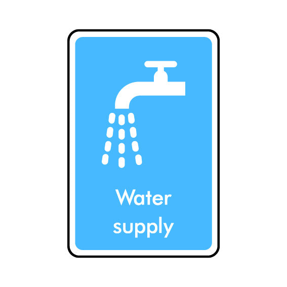 Water Supply - Information Signs Sign | UK Safety Sign - One Printer