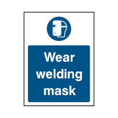 Wear Welding Mask - Portrait Sign PPE042 PPE PT1