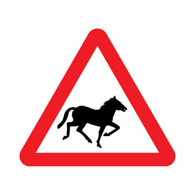 Wild Horses Or Ponies - Landscape Sign UKT040 UKT LN1