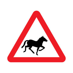 Wild Horses Or Ponies - Landscape Sign UKT040 UKT LN1