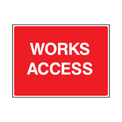 Works Access - Landscape Sign ST016 ST LN1