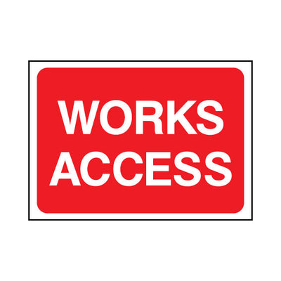 Works Access - Landscape Sign v2 TRTW016 TRTW LN1