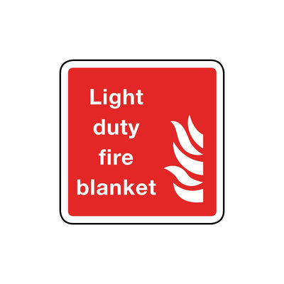Light Duty Fire Blanket Sign