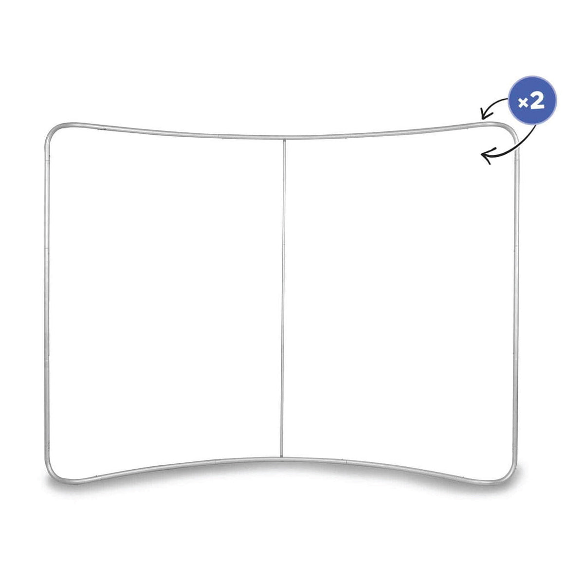 Curved Fabric Display Wall One Printer