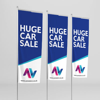 Custom Rectangular Flags