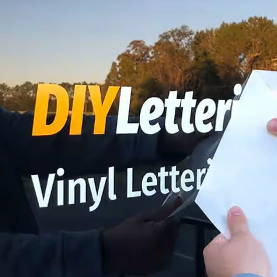 Cut Vinyl Lettering, Buy Online, Custom Sizes, Fast UK Delivery - One ...